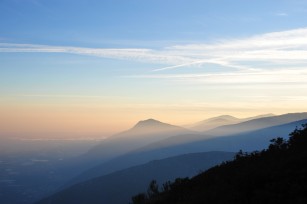 Il paesaggio e le forme dei Monti Ausoni
