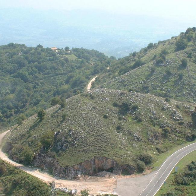 Scogliera cretacica fossile di Rocca di Cave