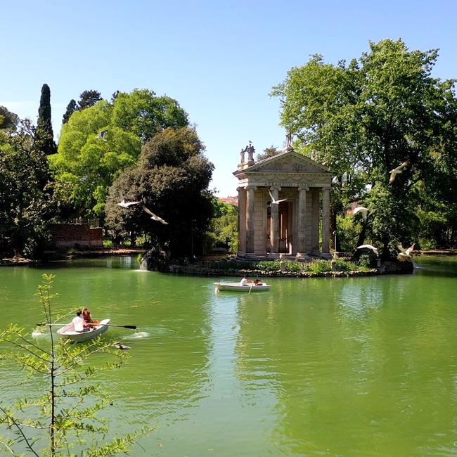 Villa Borghese e Villa Pamphili