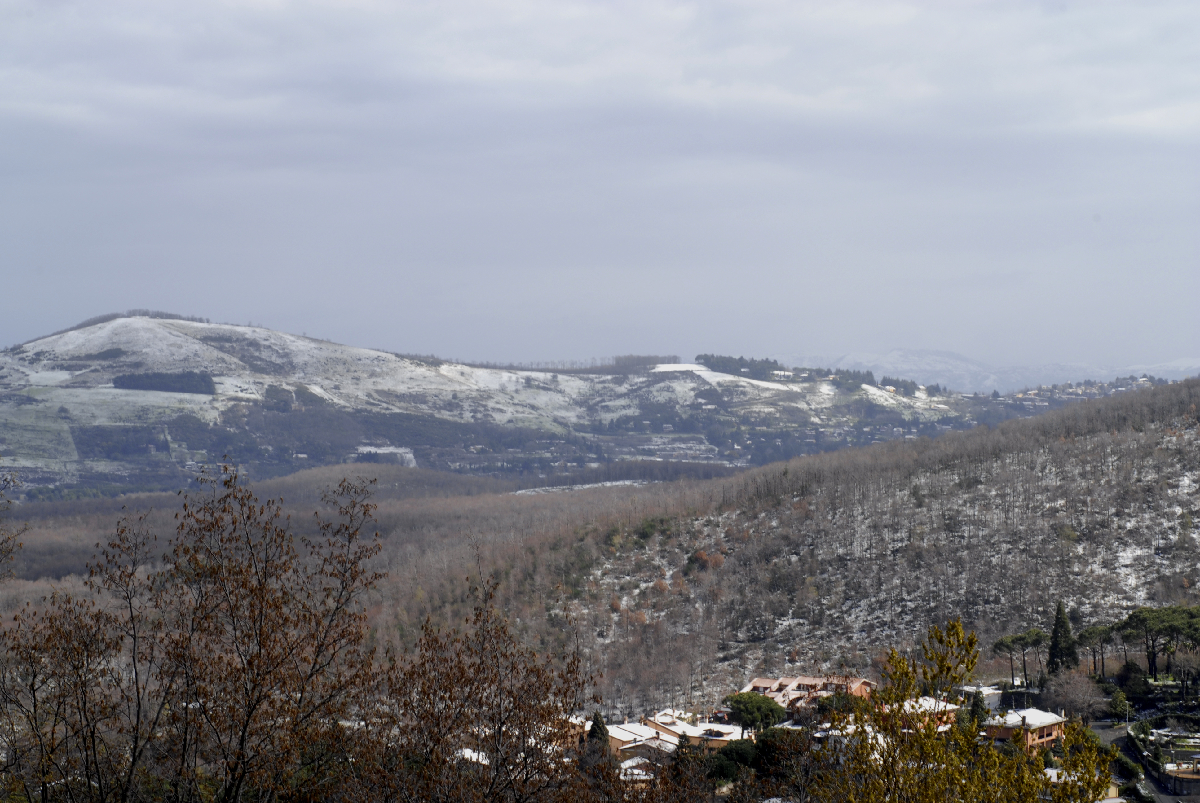 Gelo ai Castelli Romani