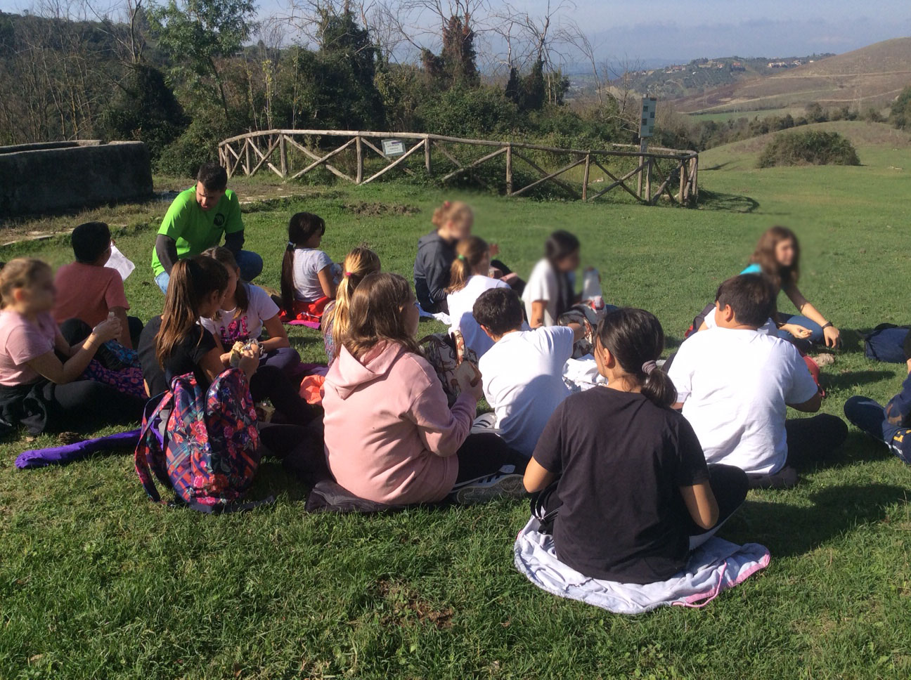 Mattinata di orienteering della 1° G e 1° D secondaria dell' I. C. Publio Vibio Mariano di Roma