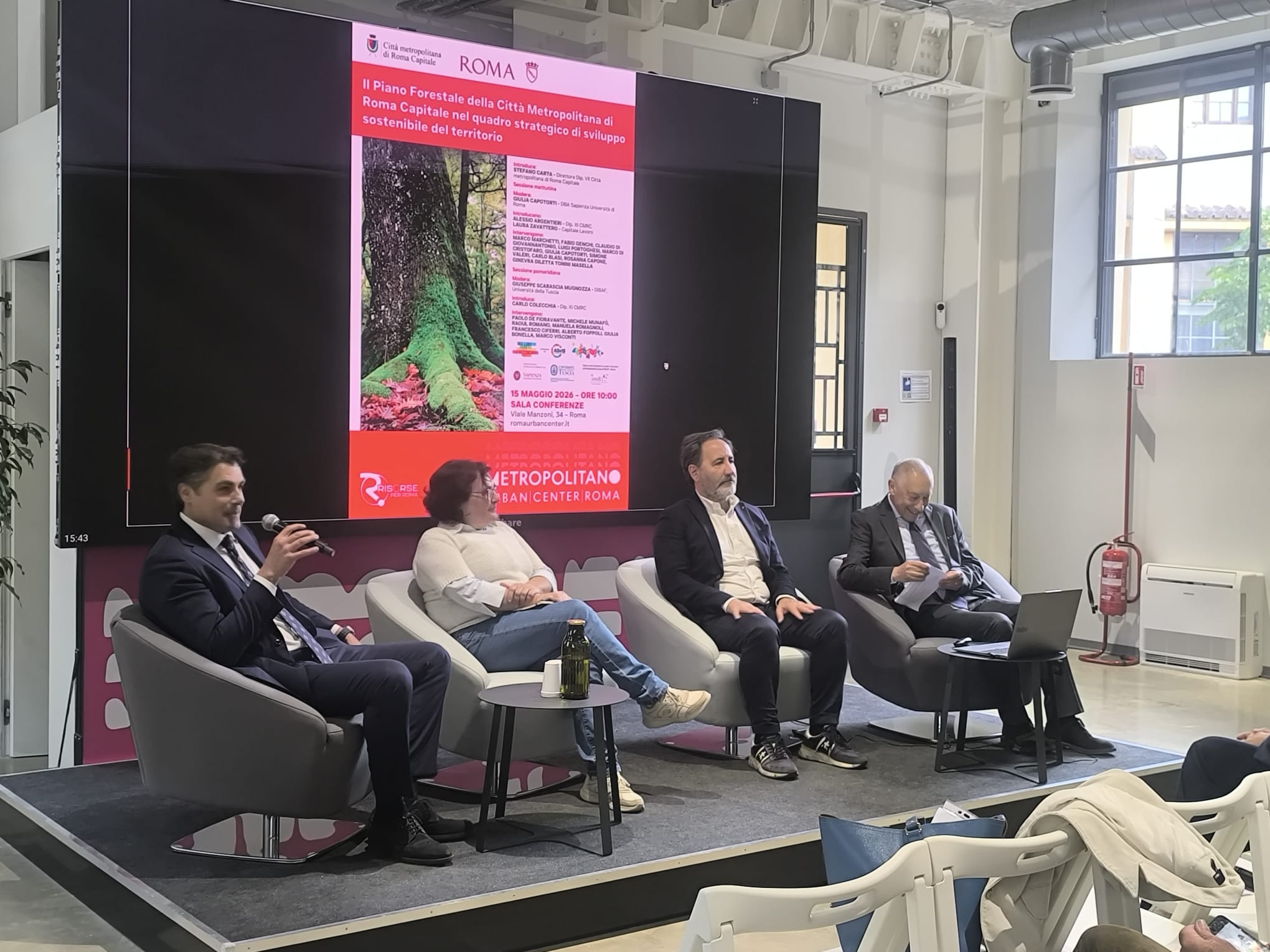 Convegno sul Piano Forestale Metropolitano