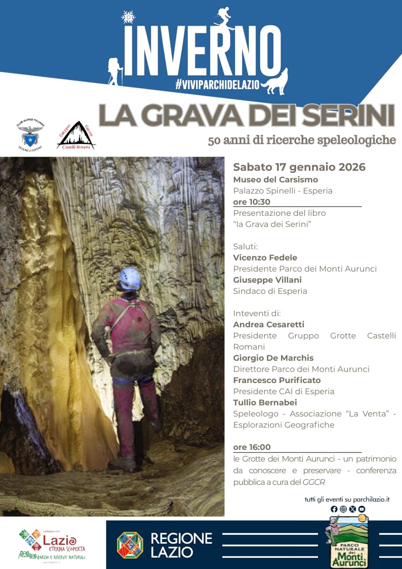 La Grava dei Serini: 50 anni di ricerche speleologiche