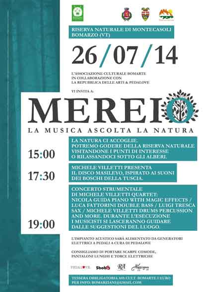 R.N.R. Monte Casoli di Bomarzo: Merei la musica ascolta la natura