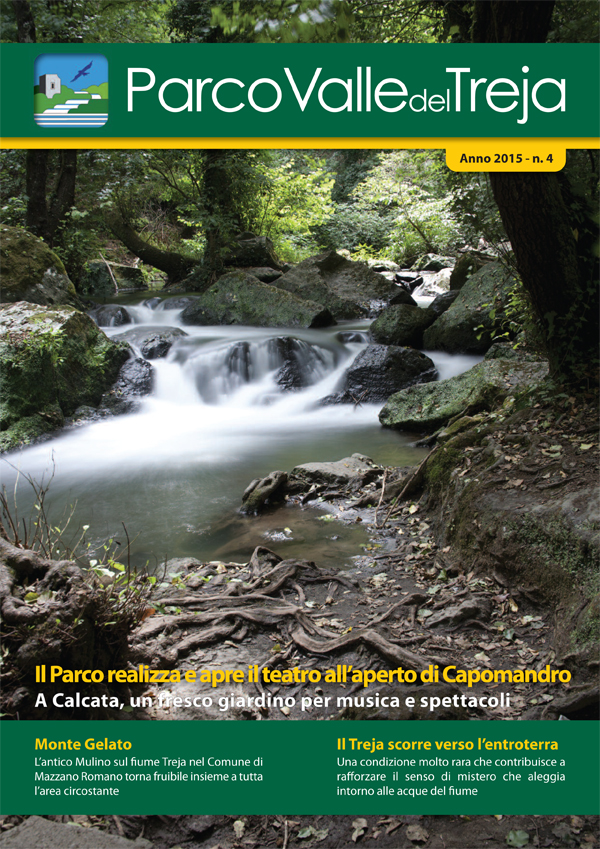 La copertina del numero di settembre del giornale del Parco
