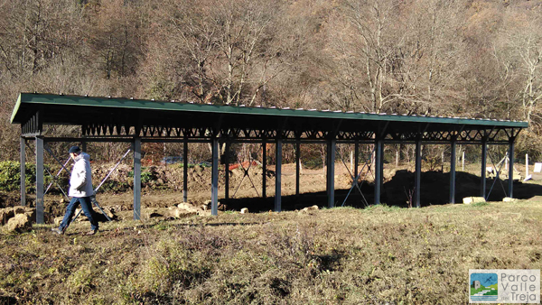La copertura del tempio ultimata - foto Roberto Sinibaldi