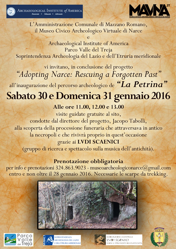 La locandina dell'evento