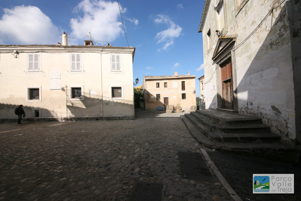 Il centro storico di Calcata - foto Roberto Sinibaldi