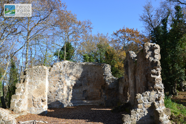 Abside della chiesa di Santa Maria di Castelvecchio - foto Archivio Parco