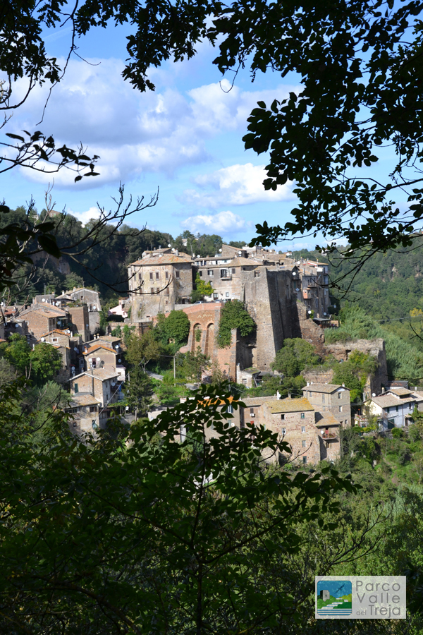 Il borgo di Mazzano Romano - foto Archivio Parco