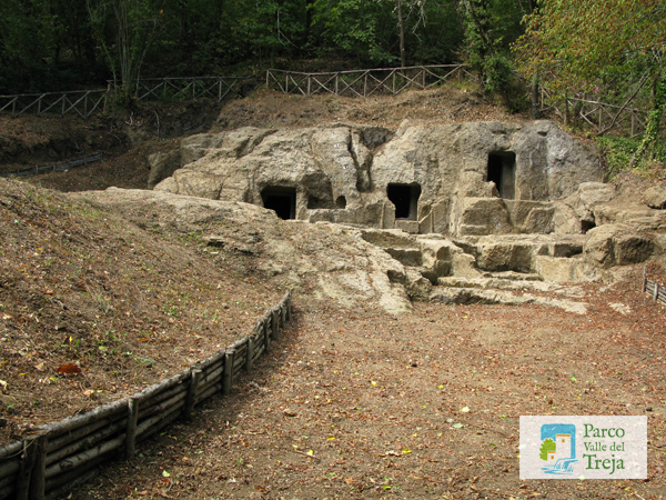 Necropoli falisca del Cavone di Monte Li Santi - foto Archivio Parco