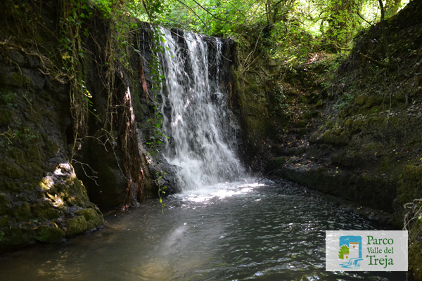 Cascata presso la mola di Magliano - foto Archivio Parco