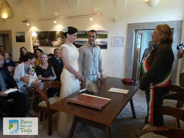 Matrimonio nel Palazzo Baronale - foto Archivio Parco