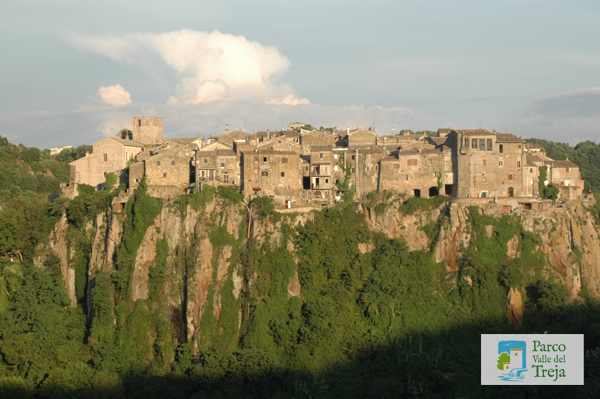 Il borgo di Calcata - foto Archivio Parco