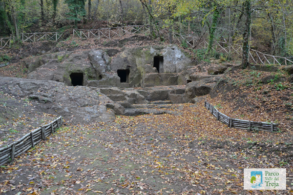 Necropoli falisca del Cavone di Monte Li Santi - foto Archivio Parco