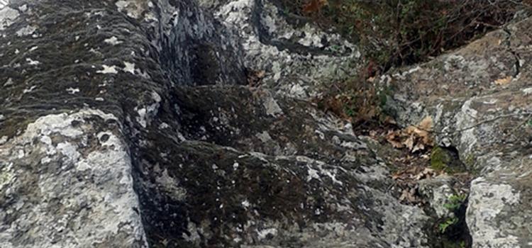 Le scale di accesso a La Rocchetta - foto Archivio Parco