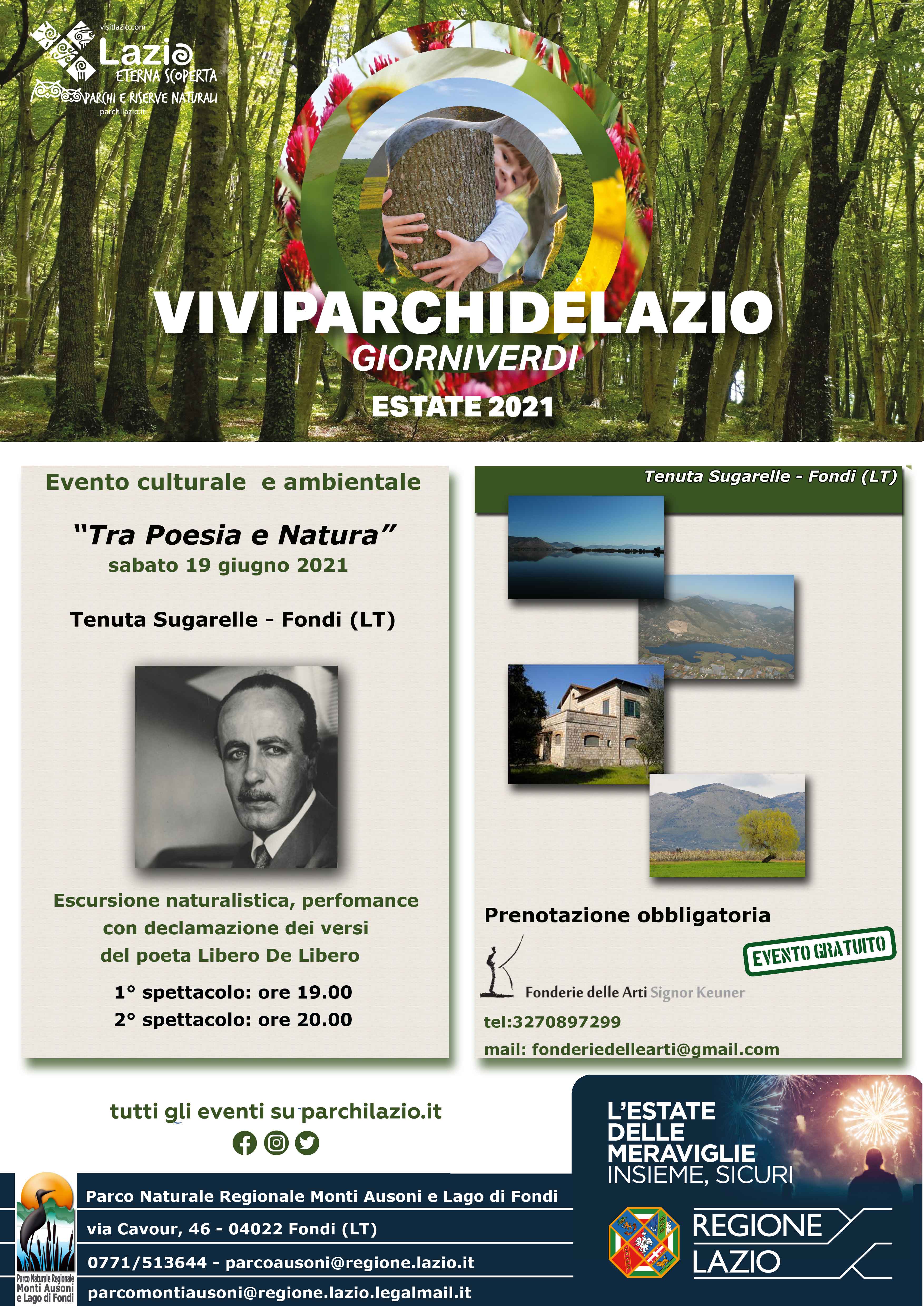 Ente Parco Ausoni - ESTATE 2021: 19 giugno alla Tenuta Sugarelle.