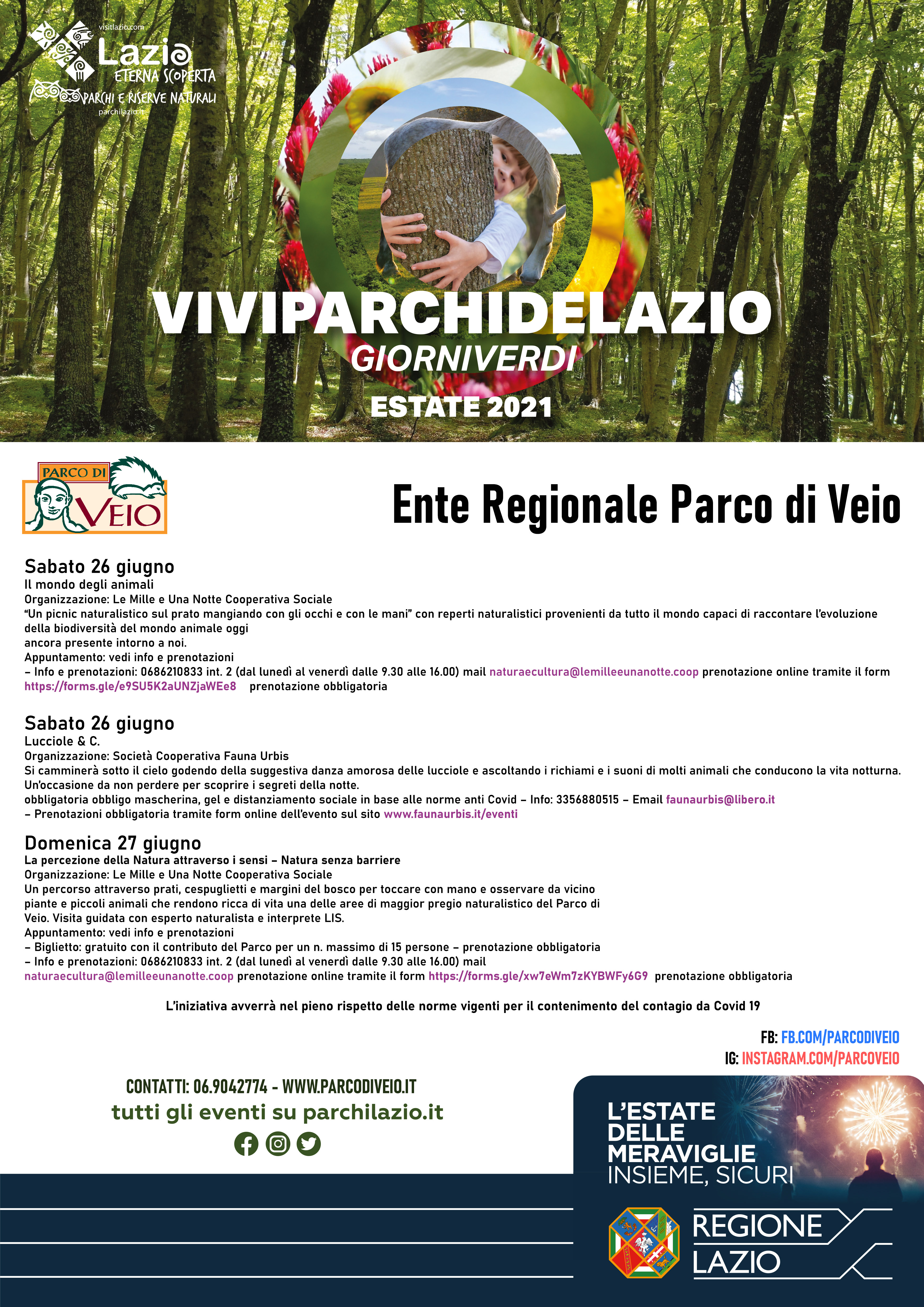 Locandina Veio 26-27 giugno 2021