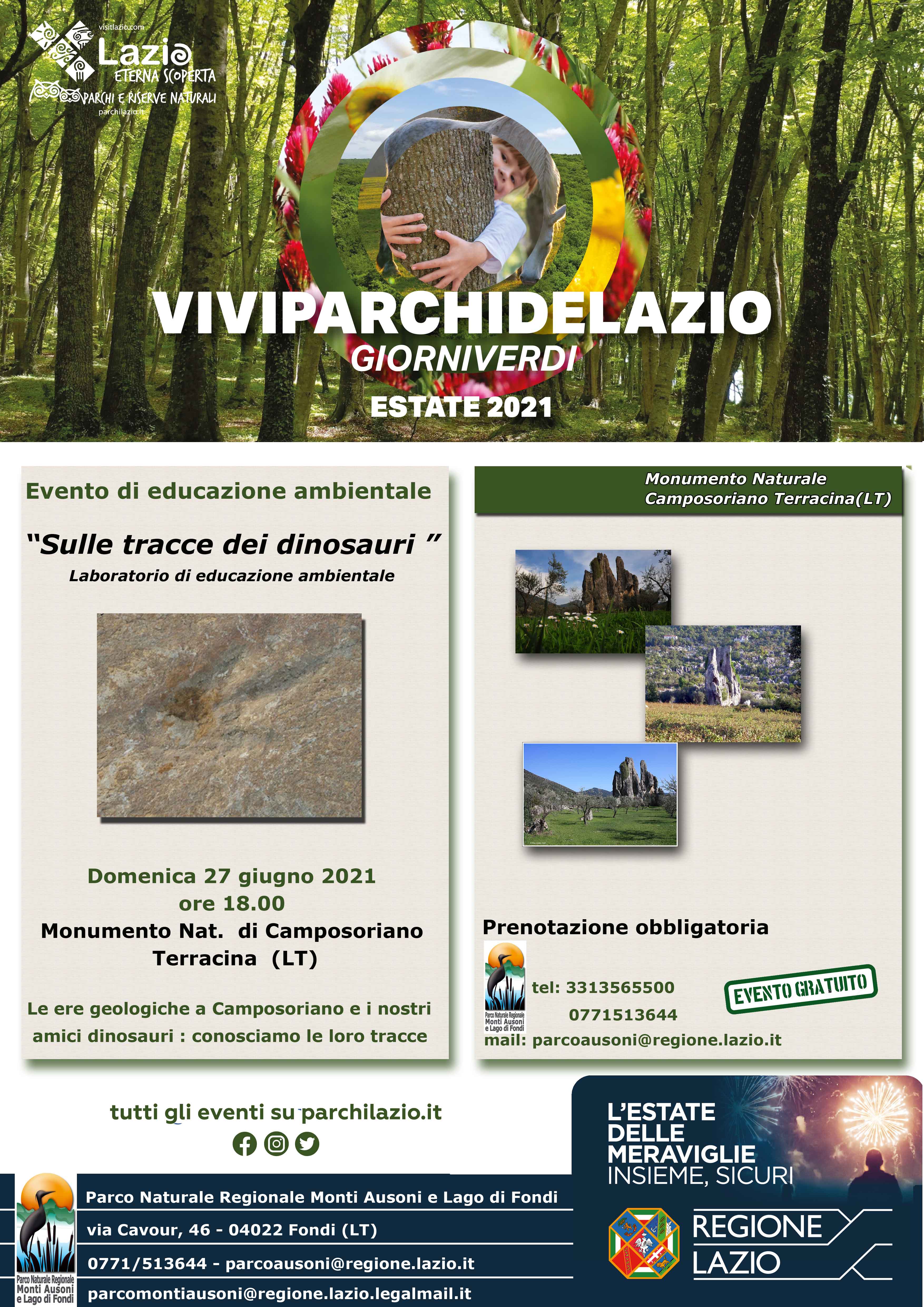 Ente Parco Ausoni - ESTATE 2021: 27 giugno a Camposoriano.