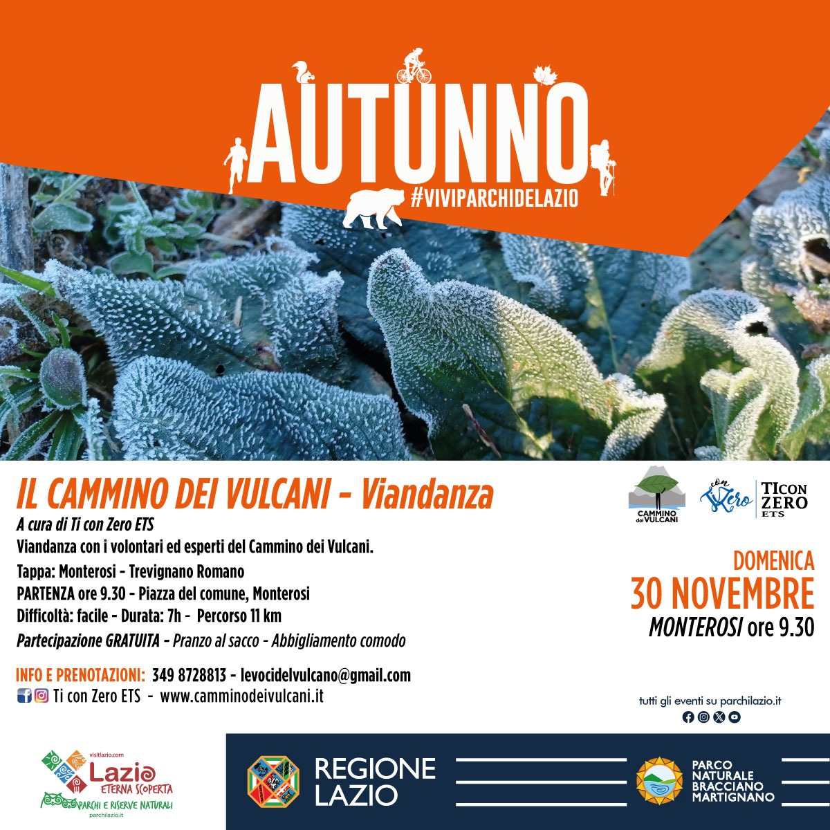 Le voci del vulcano - IL CAMMINO DEI VULCANI - Viandanza: da Monterosi a Trevignano Romano - TESORI NATURALI 2025