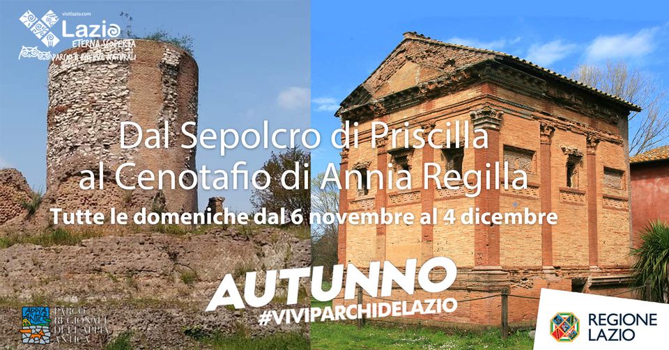 Dal Sepolcro di Priscilla al Cenotafio di Annia Regilla