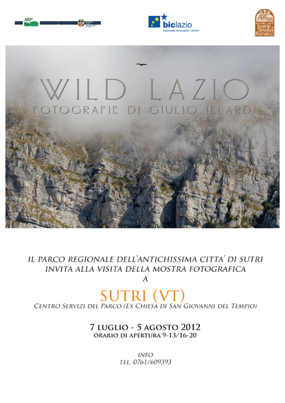 La mostra "Wild Lazio" di Giulio Ielardi al Parco Regionale Antichissima Città di Sutri