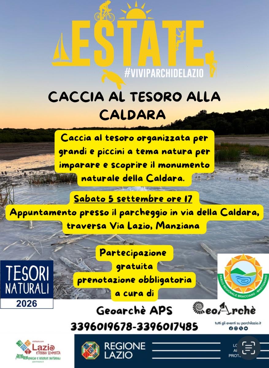 Caccia al tesoro alla Caldara- TESORI NATURALI 2026