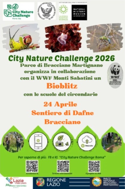 CITY NATURE CHALLENGE 2026 A BRACCIANO