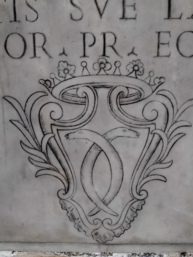 Stemma degli Anguillara - foto Teresa Di Cosimo