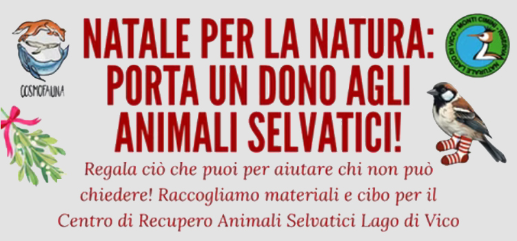 Un fine settimana dedicato agli animali selvatici al CRAS dei Monti Cimini