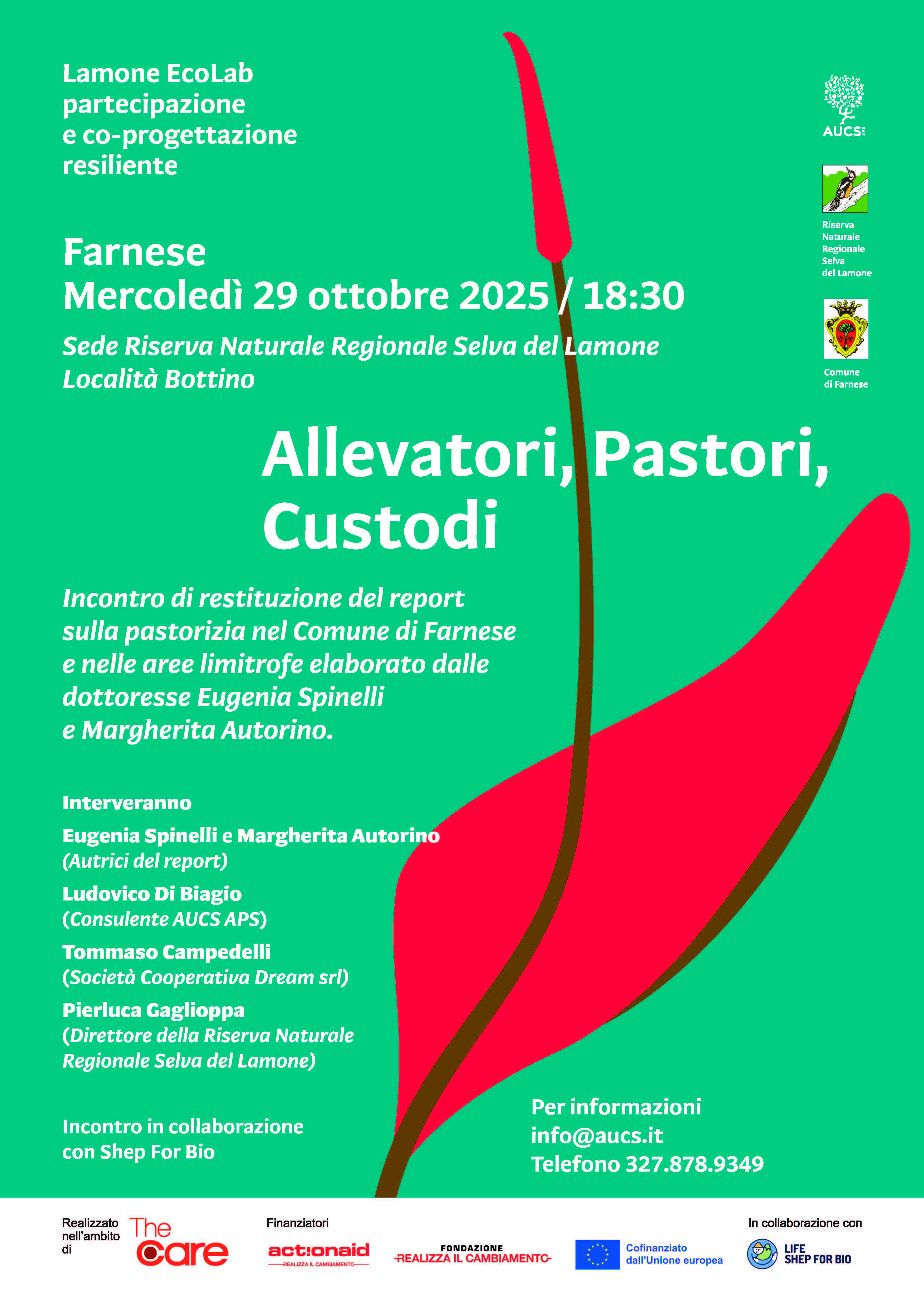 Lamone Ecolab: Allevatori, Pastori, Custodi