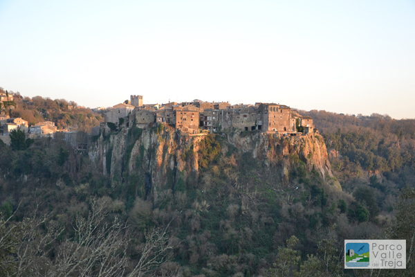 Il borgo medievale di Calcata - foto Archivio Parco