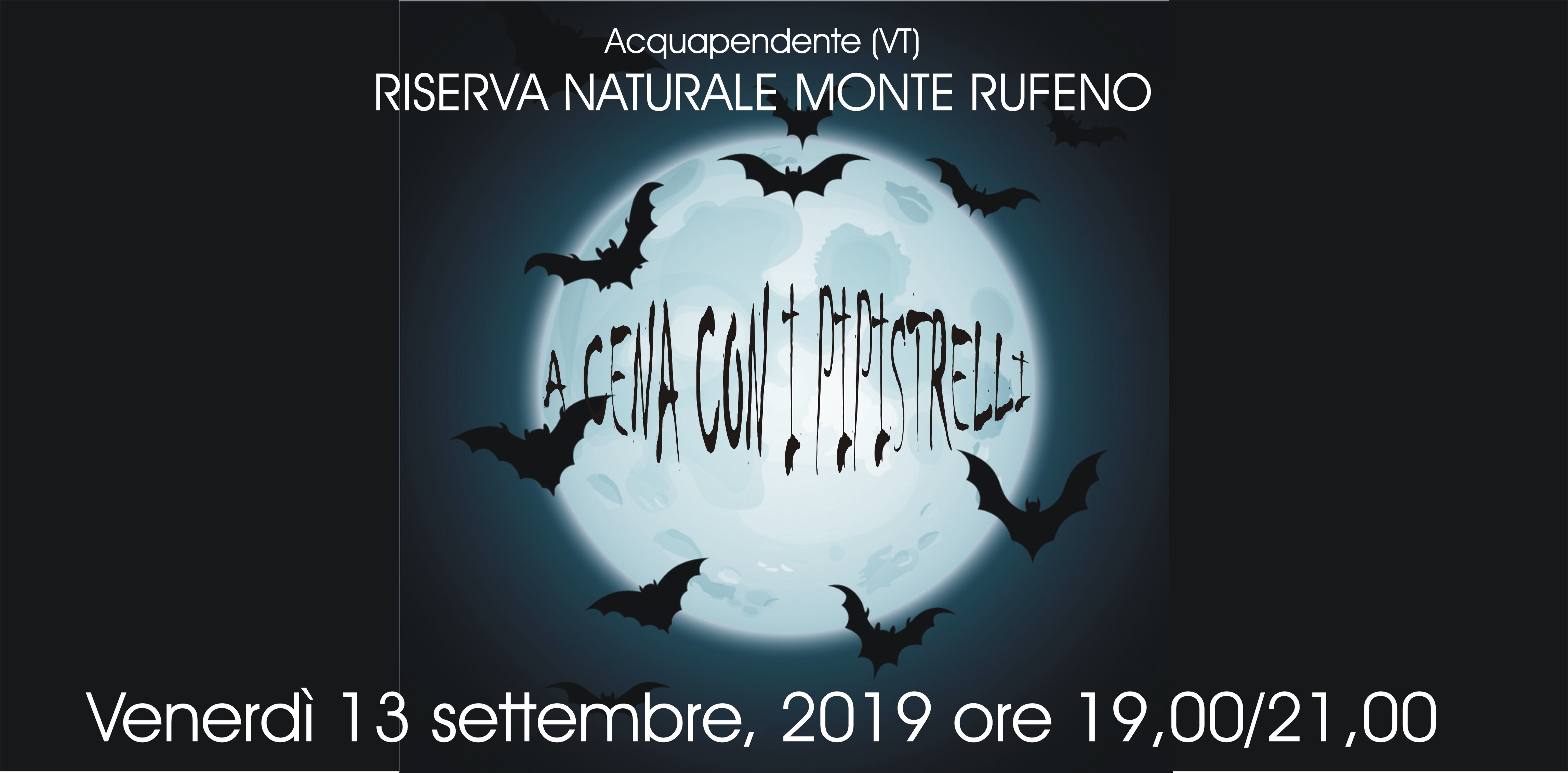 A cena con i pipistrelli