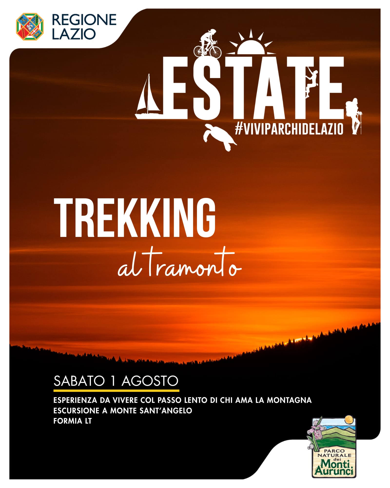 Escursione al tramonto sul Monte Sant'Angelo: un'esperienza tra natura e panorami negli Aurunci