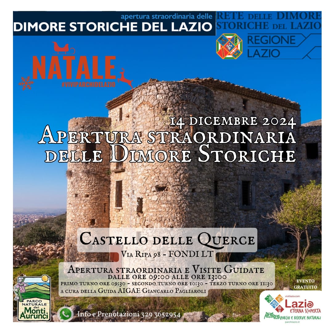 Natale con il Parco Naturale dei Monti Aurunci: Aperture Straordinarie e Iniziative Culturali