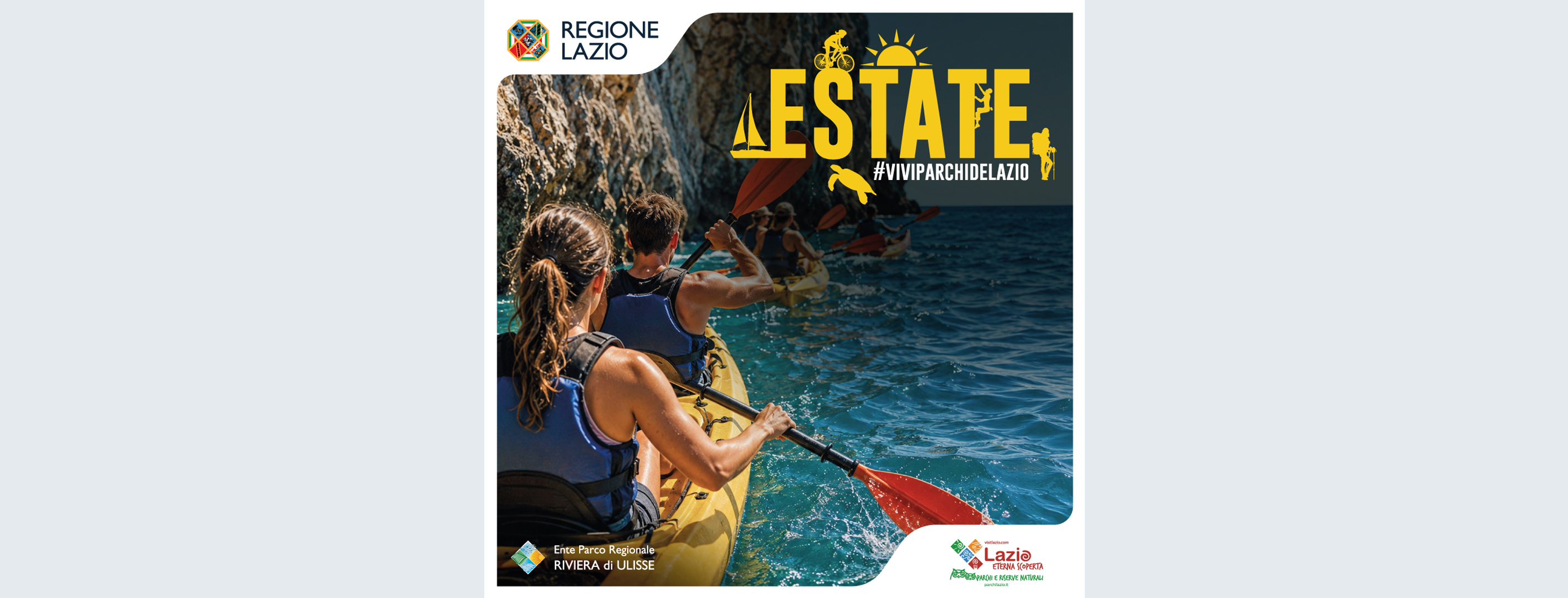 Escursione in kayak nel mare di Sperlonga
