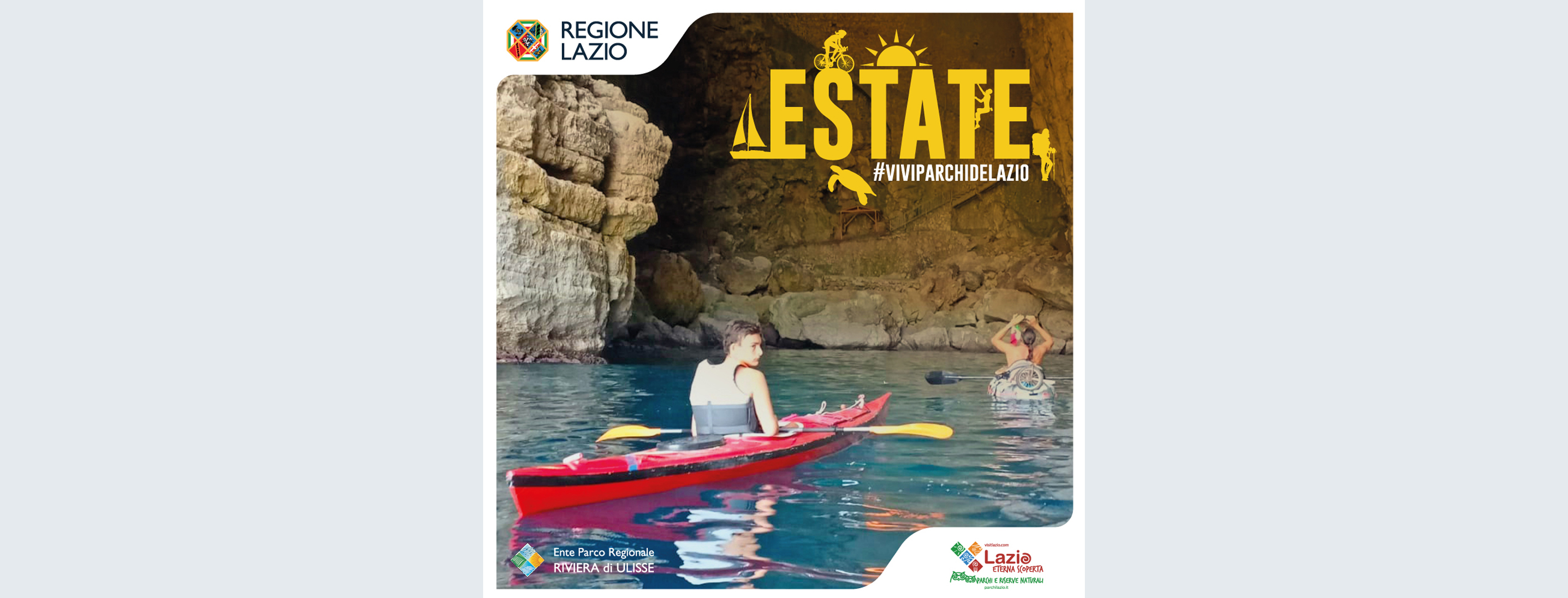 In canoa alla Grotta del turco