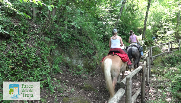 Passeggiate a cavallo nel Parco - foto Archivio Parco