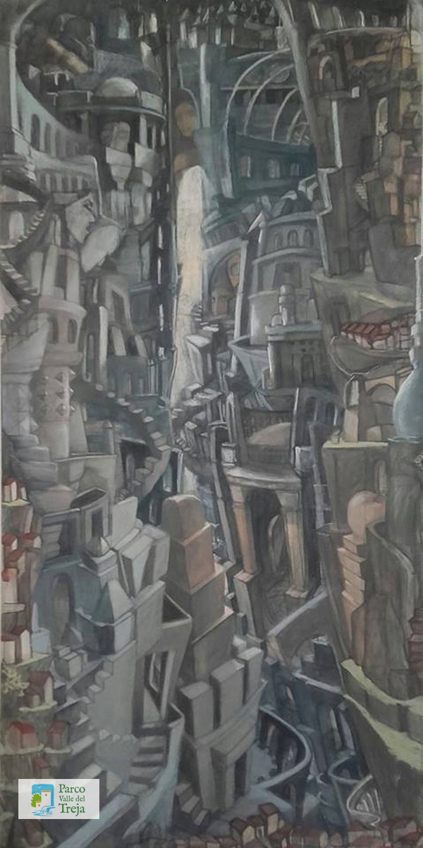 Una delle opere esposte alla mostra