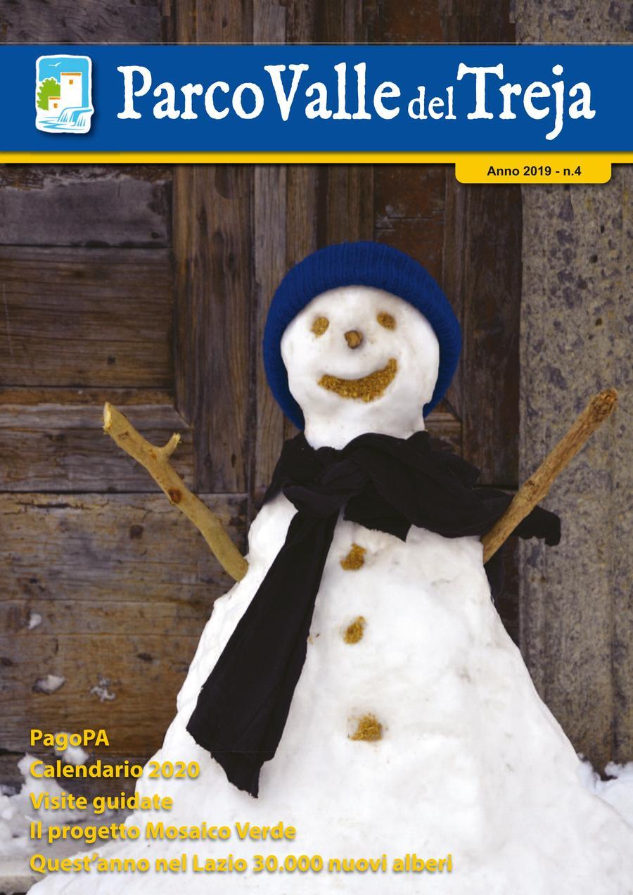 La copertina del giornale di dicembre