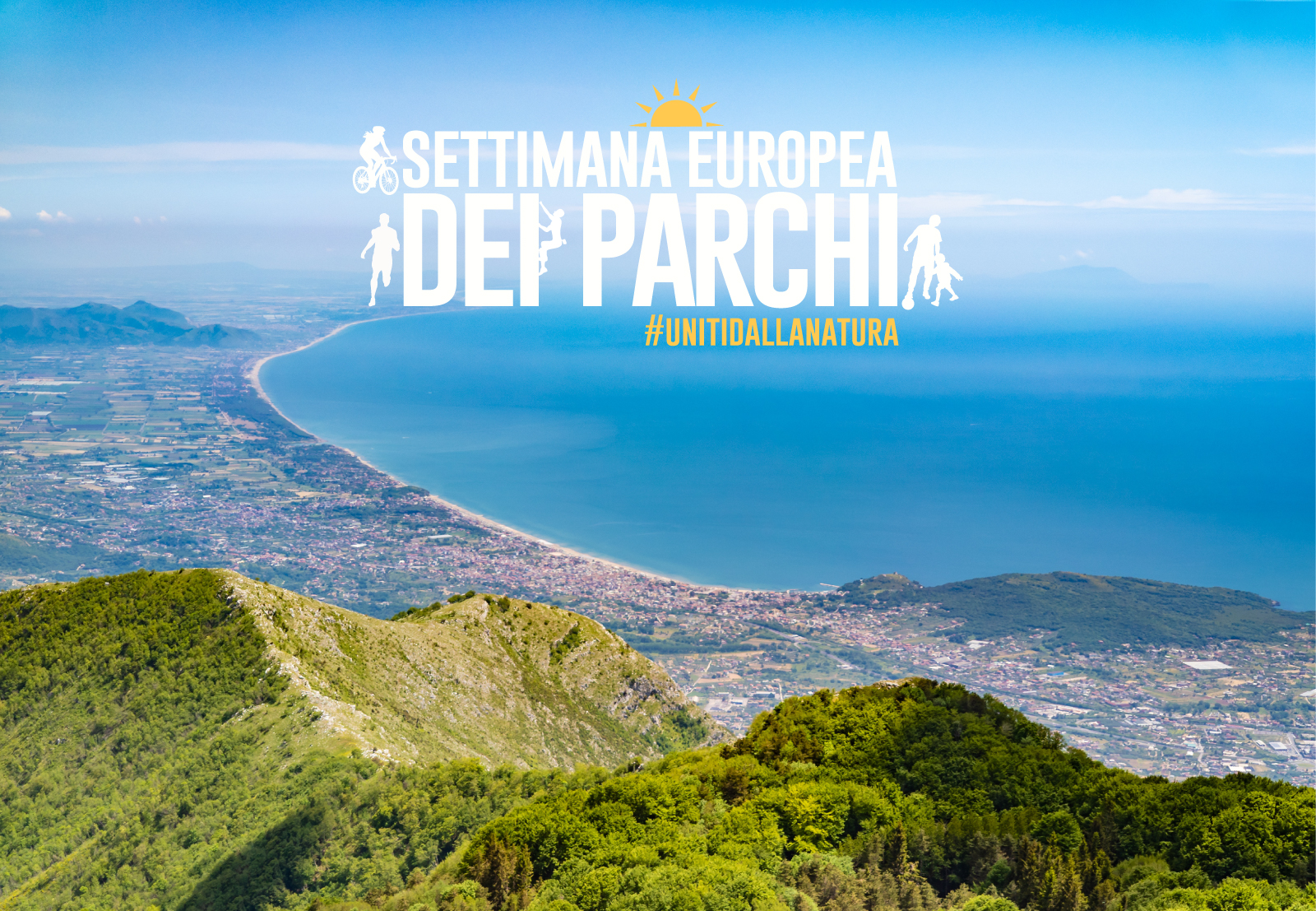 Veduta panoramica dal Monte Redentore-Parco naturale regionale dei Monti Aurunci