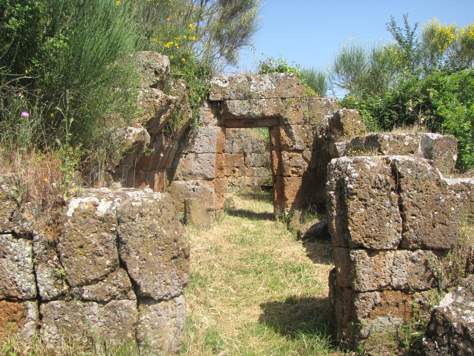 il tumulo della Cuccumella a Caiolo