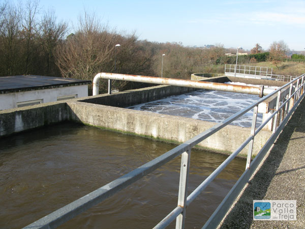 Il depuratore di Mazzano Romano - foto Archivio Parco