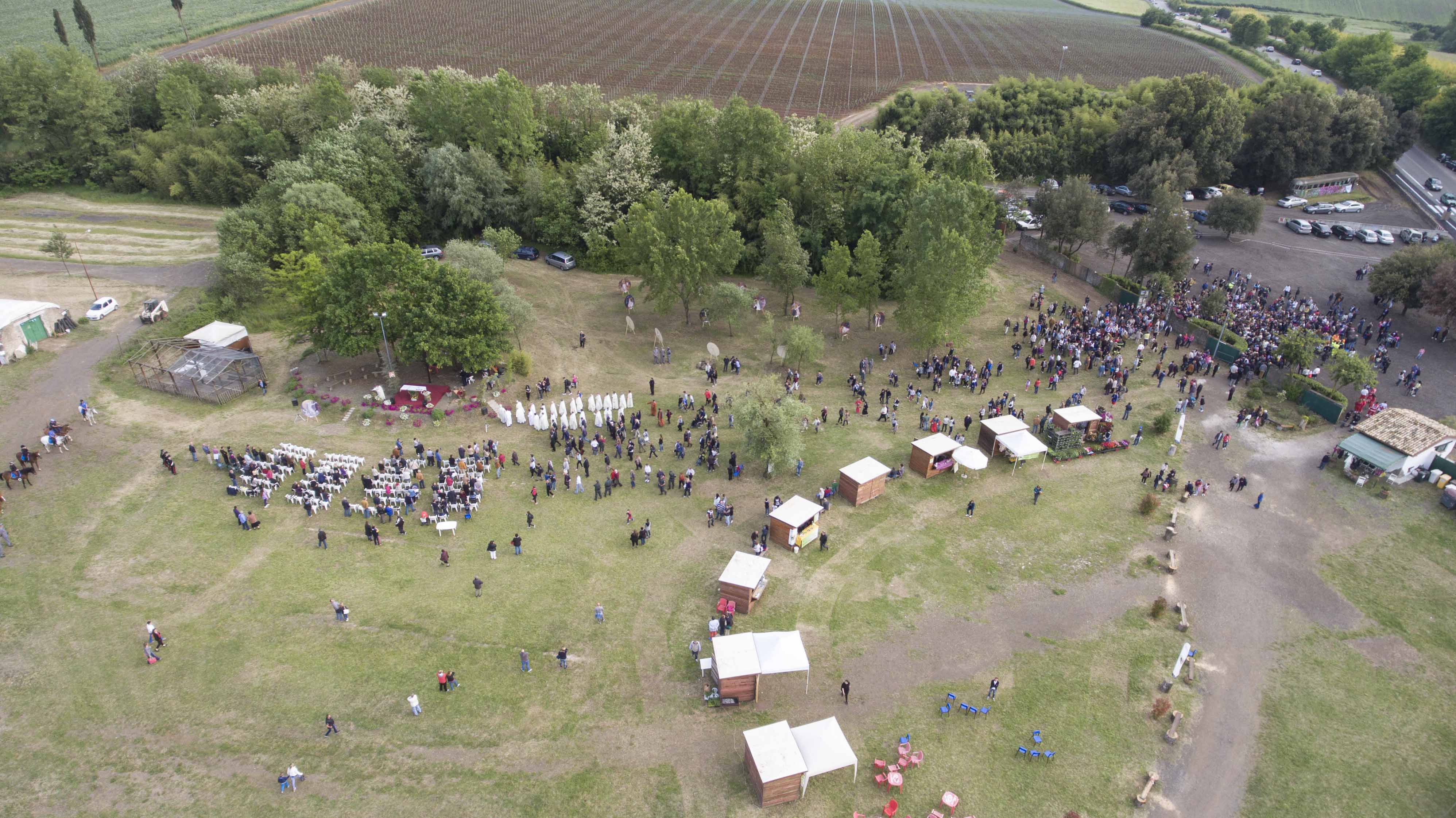 Selva di Paliano e Mola di Piscoli - La cerimonia della porta santa