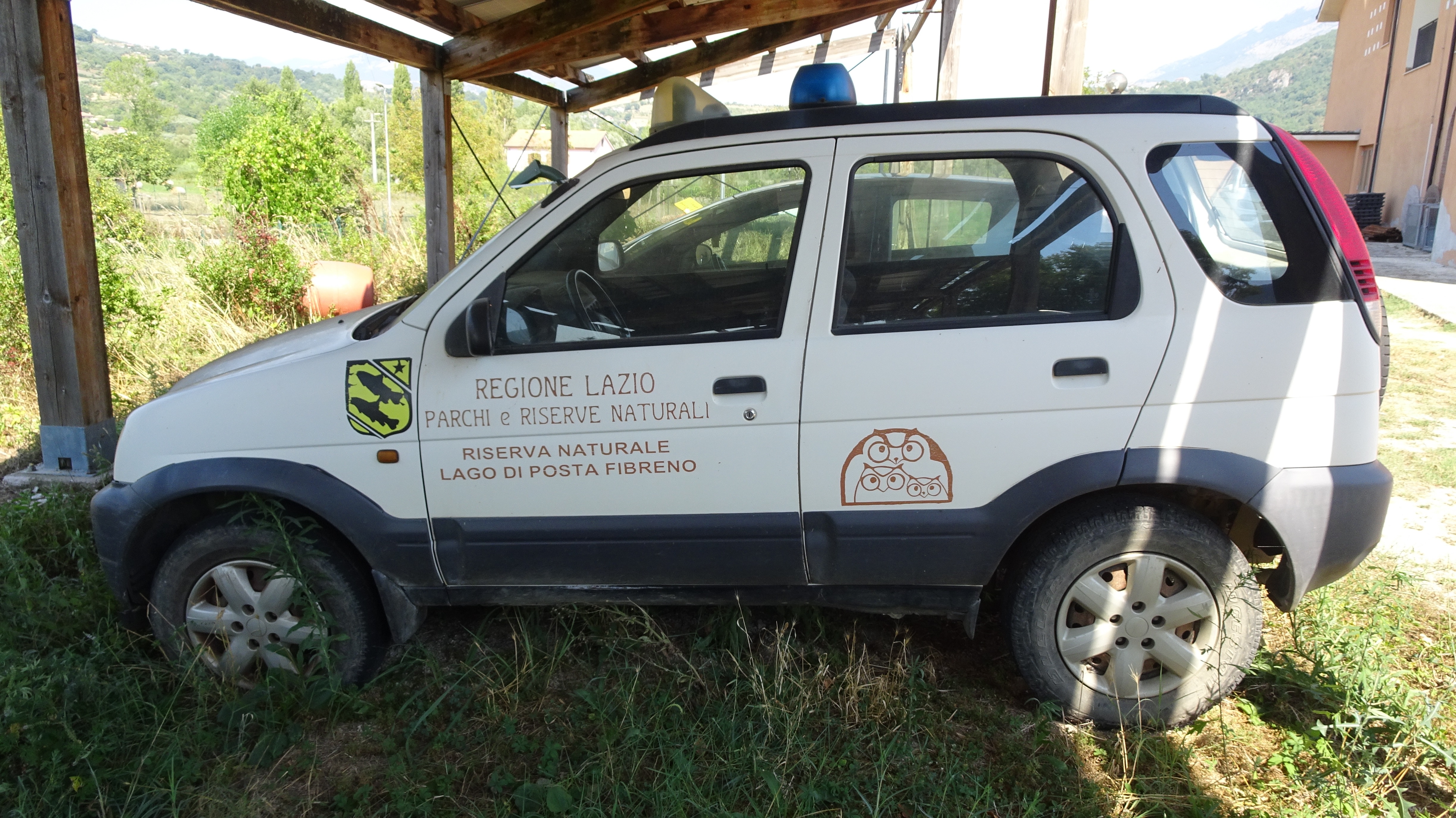 ASTA PUBBLICA per l'alienazione di un automezzo Daihatsu Terios 4x4 della Riserva Naturale Lago di Posta Fibreno