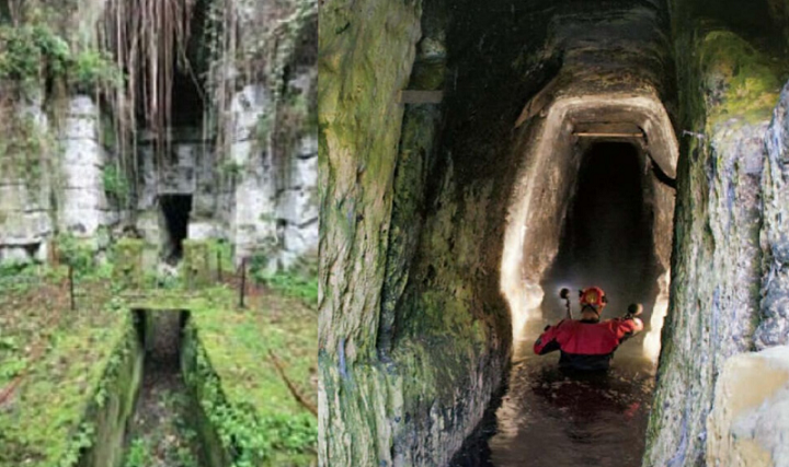 Emissario del lago Albano