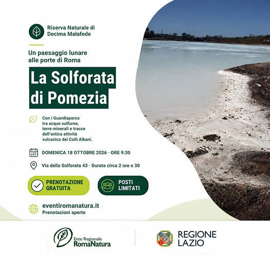 Escursione alla Solforata di Decima Malafede