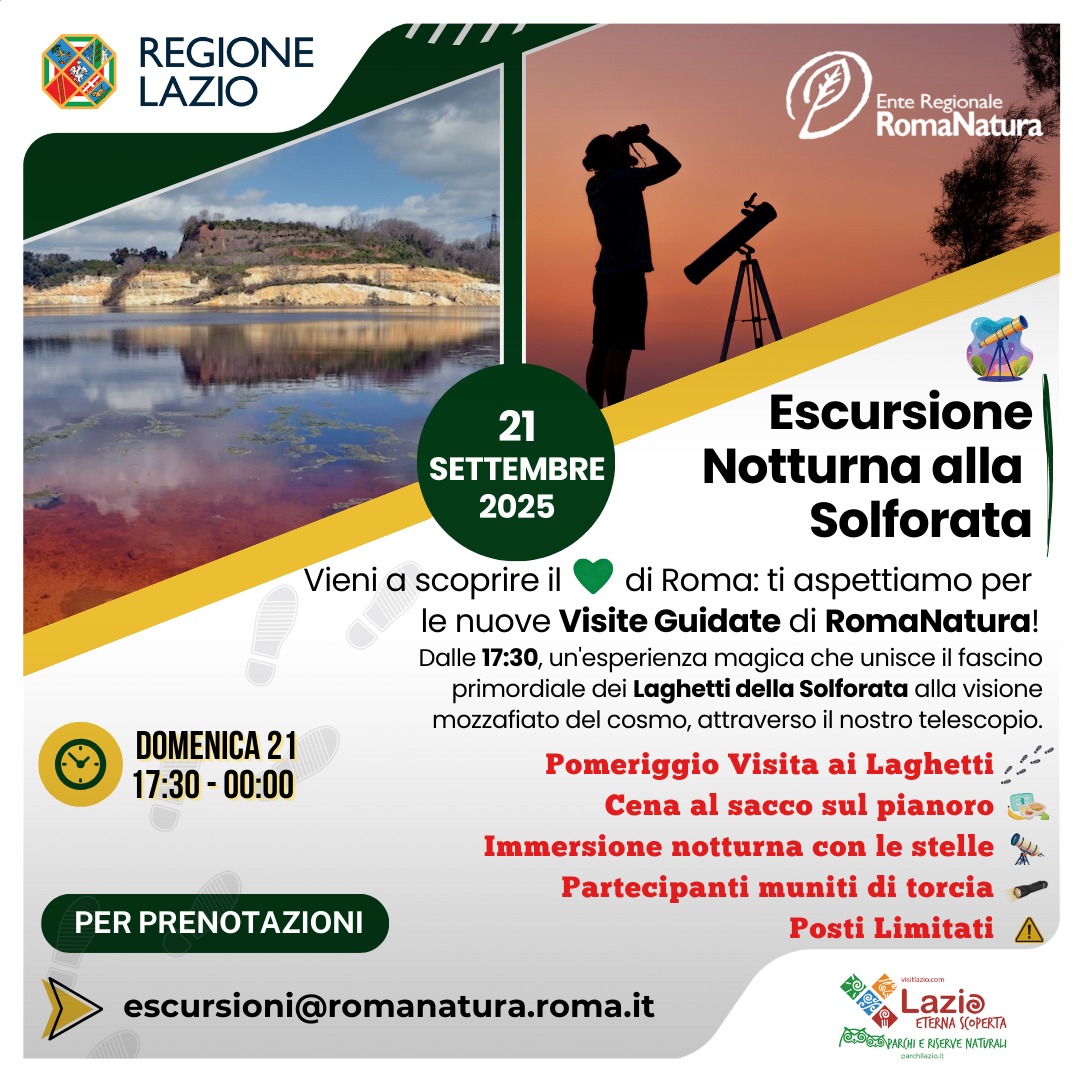 Escursione Notturna alla Solforata