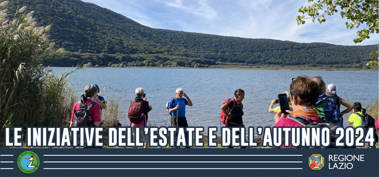INIZIATIVE ESTATE AUTUNNO 2024 NELLA RISERVA LAGO DI VICO
