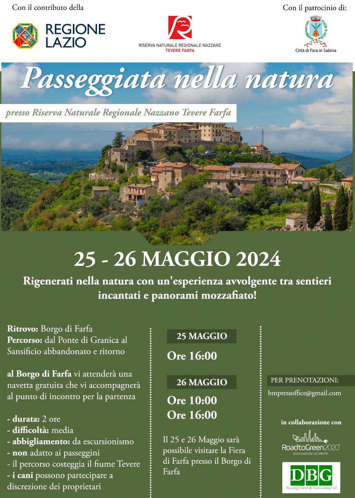 PASSEGGIATA NELLA NATURA